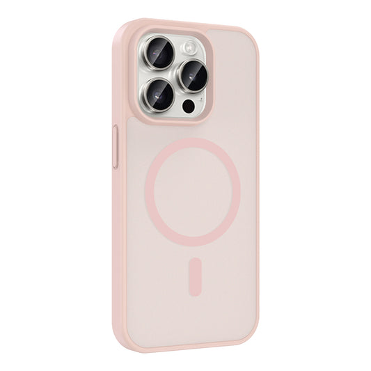 Apple iPhone 15 Pro Kılıf M-safe Şarj Özellikli Zore Babet Kapak
