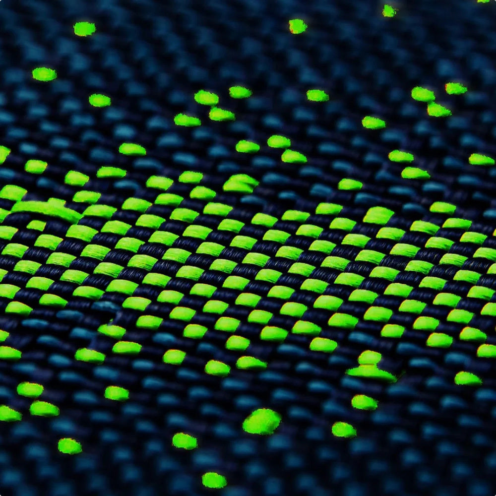 iPhone 15 Pro Kılıf M-safe Şarj Özellikli Lumintex Teknolojili Fosforlu Özellikli Aramid Fiber Pitaka Tactile Woven Starpeak Serisi Milky Way Galaxy Kapak