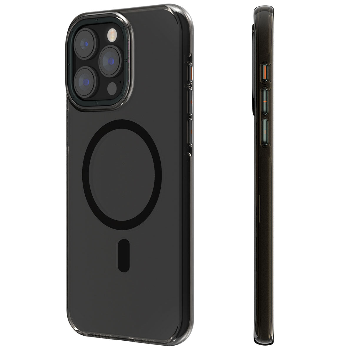 iPhone 15 Pro Kılıf M-safe Şarj Özellikli Şeffaf Youngkit Crystal Shield Serisi Kapak