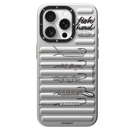 iPhone 15 Pro Kılıf M-safe Şarj Özellikli Youngkit Fishing Serisi Kapak
