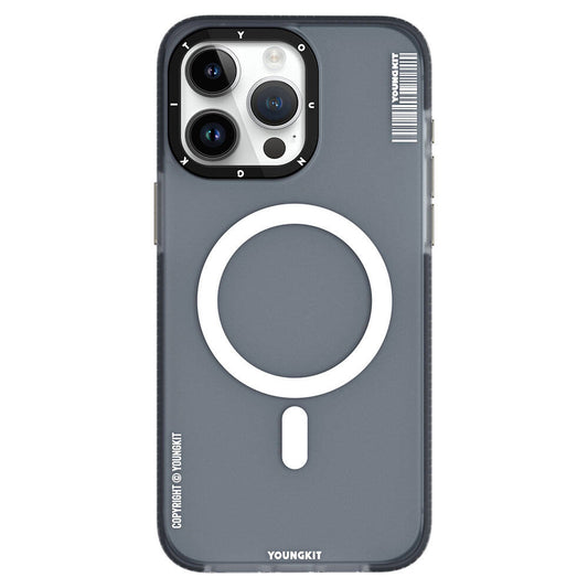 iPhone 15 Pro Kılıf M-safe Şarj Özellikli Youngkit Jiansha Serisi Kapak