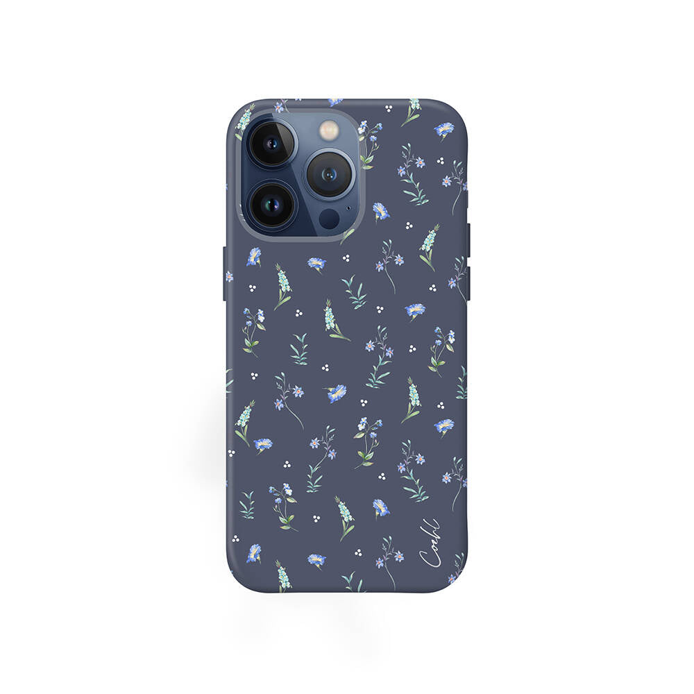 iPhone 15 Pro Kılıf Mini Çayır Çiçekleri Desenli Coehl Prairie Kapak