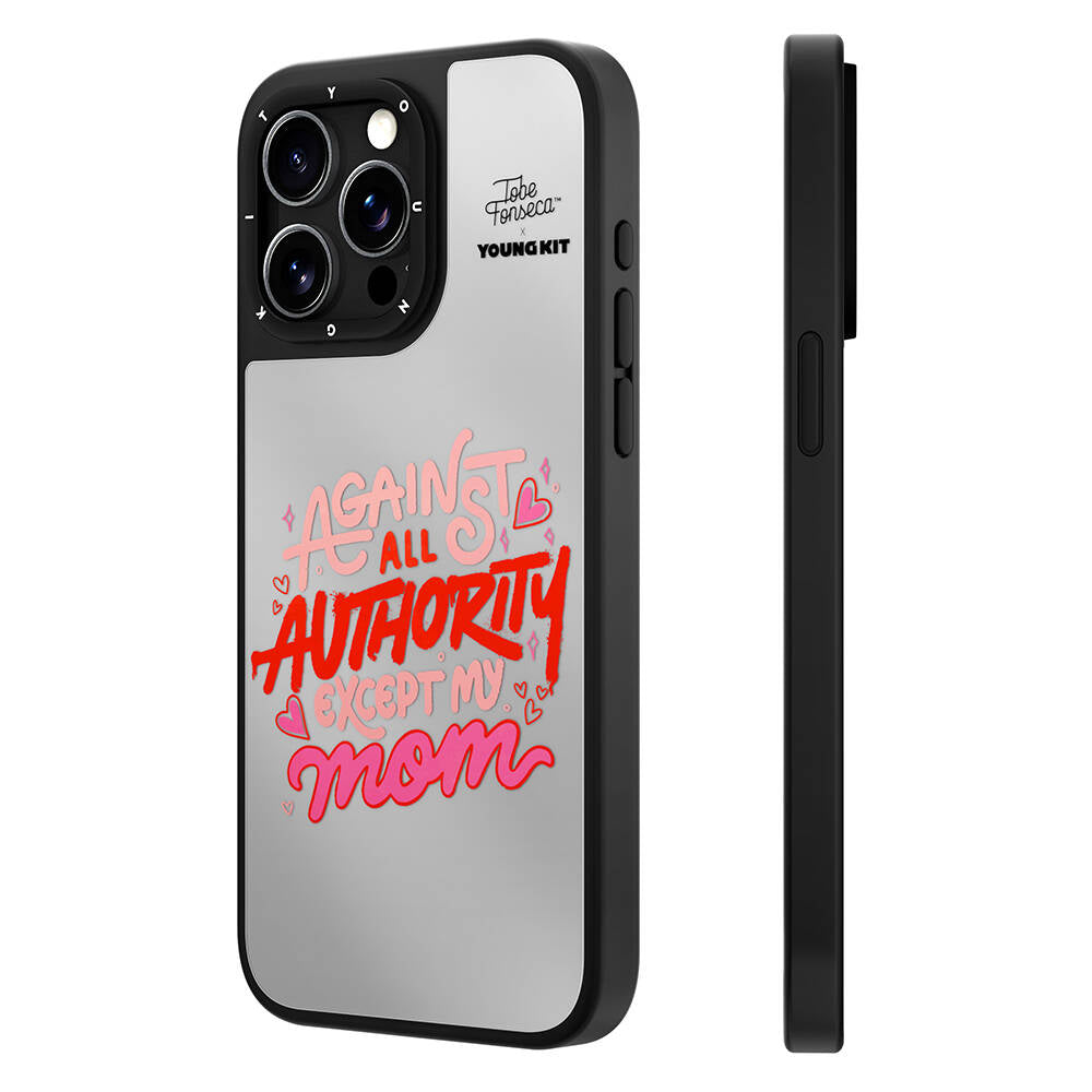 iPhone 15 Pro Kılıf Tobias Fonseca Tasarımlı Youngkit Mirror Kapak