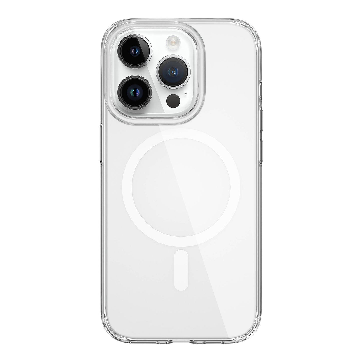 iPhone 15 Pro Kılıf Wiwu FYY-014 M-safe Şarj Özellikli Şeffaf Kapak