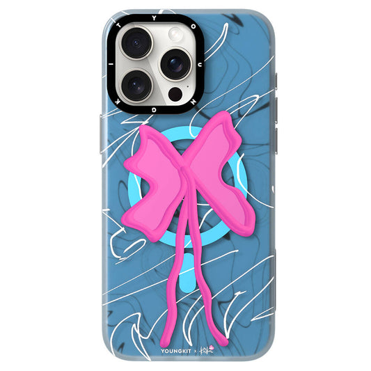 iPhone 15 Pro Max Kılıf M-safe Şarj Özellikli Youngkit Anti-Trend Serisi Kapak