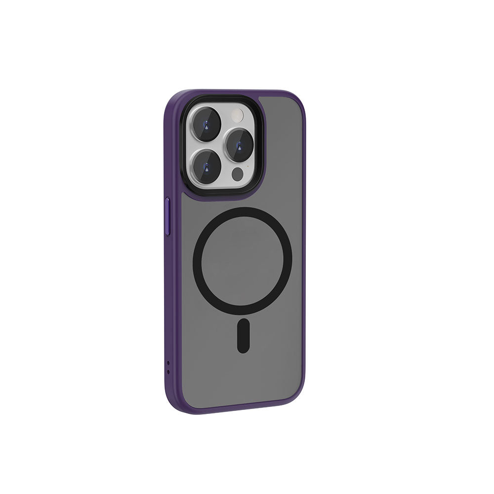 iPhone 15 Pro Max Kılıf Wiwu FGG-011 M-safe Şarj Özellikli Kamera Korumalı Kapak