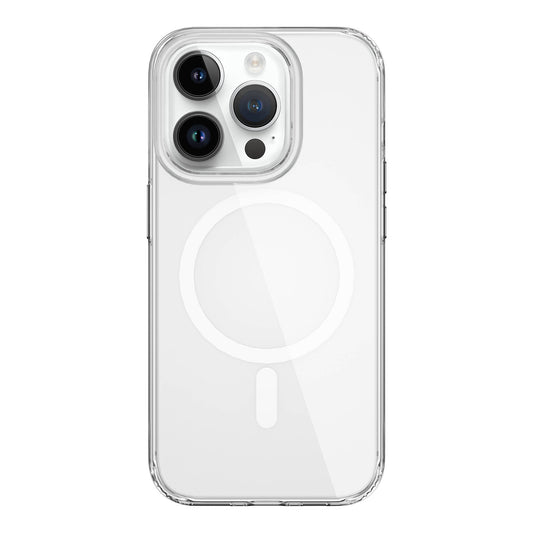 iPhone 15 Pro Max Kılıf Wiwu FYY-014 M-safe Şarj Özellikli Şeffaf Kapak
