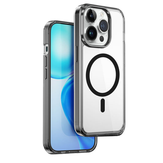iPhone 15 Pro Max Kılıf Wiwu MCC-101 Magnetic Crystal Sert PC Kapak