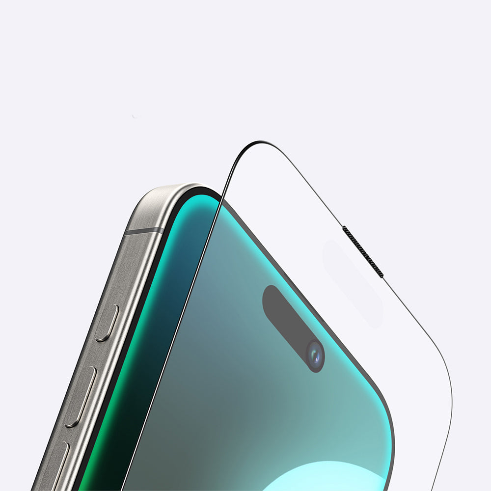 iPhone 16 Amazingthing Titan Mat Parmak İzi Bırakmayan Temperli Cam Ekran Koruyucu