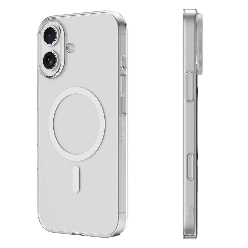 iPhone 16 Kılıf M-safe Şarj Özellikli Youngkit High Definition Serisi Kapak