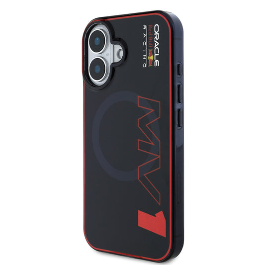 iPhone 16 Kılıf Redbull Orjinal Lisanslı M-safe Şarj Özellikli Çift Katmanlı Sert PC Büyük Boy MV Kapak