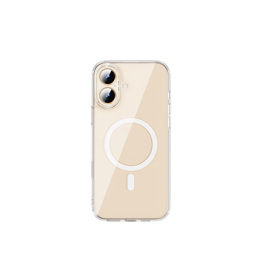 iPhone 16 Plus Kılıf Wiwu MCC-102 Magnetic Crystal Sert PC Kapak