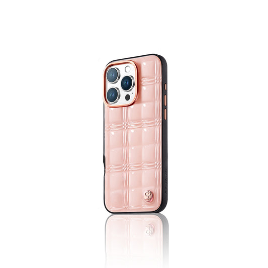 iPhone 16 Pro Kılıf Askı Aparatlı Pynana Metal Grid Kapak