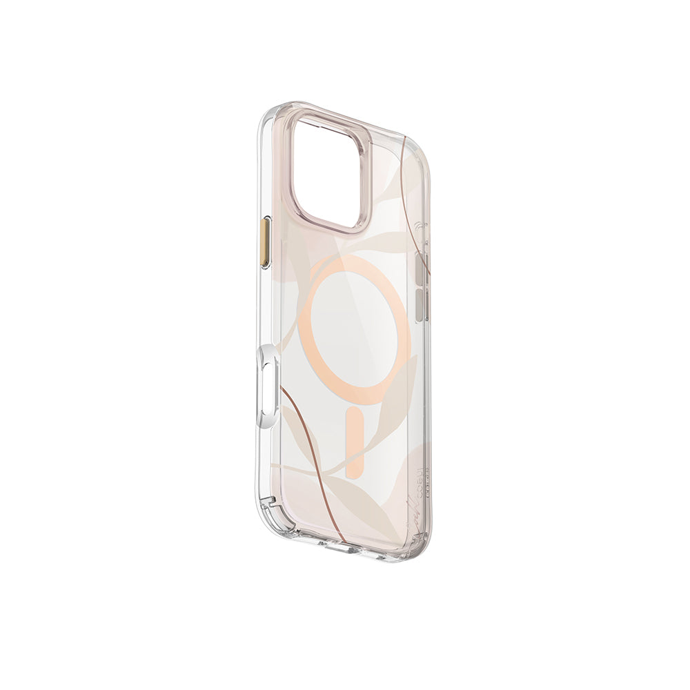 iPhone 16 Pro Kılıf M-safe Şarj Özellikli Şeffaf Arka Yüzey Coehl Verdure Kapak
