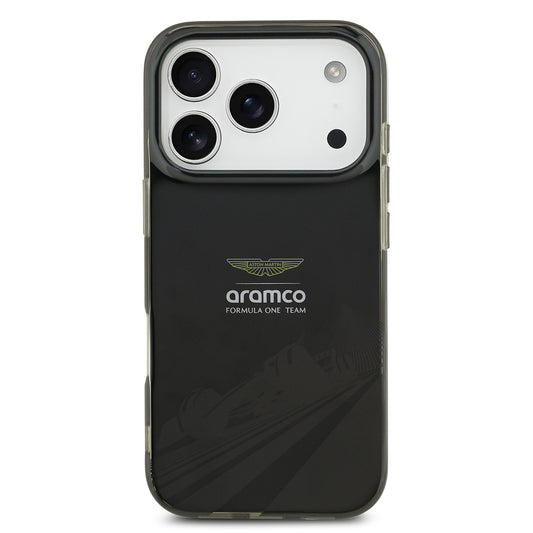 iPhone 17 Pro Kılıf Aston Martin Orjinal Lisanslı M-safe Şarj Özellikli IML Baskı Logolu Formula Tasarımlı Kapak