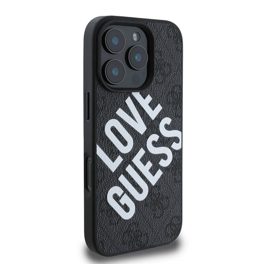iPhone 16 Pro Max Kılıf Guess Orjinal Lisanslı Big Love Guess Kapak