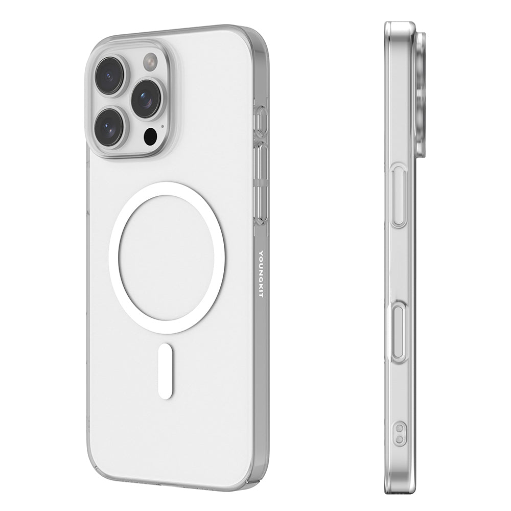 iPhone 16 Pro Max Kılıf M-safe Şarj Özellikli Youngkit High Definition Serisi Kapak