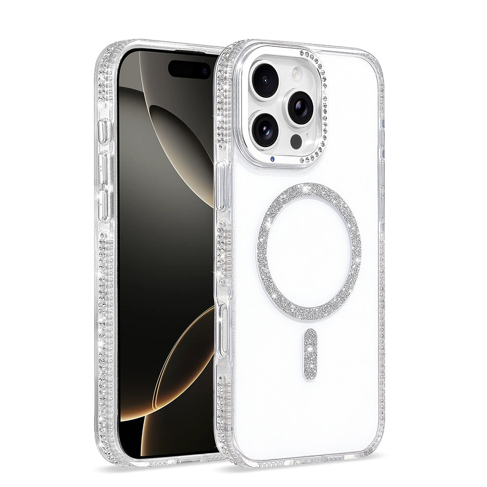 Apple iPhone 16 Pro Max Kılıf M-safe Şarj Özellikli Zore Tera Silikon Kapak