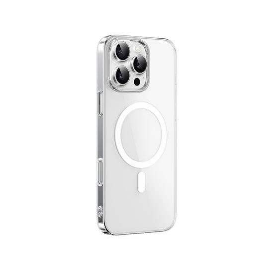 iPhone 16 Pro Max Kılıf M-safe Şarj Özellikli Wiwu YXK-207 Invisible Pro Sert PC Kapak