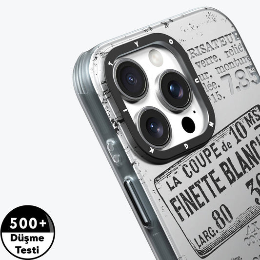 iPhone 16 Pro Max Kılıf M-safe Şarj Özellikli Youngkit Literary Serisi Retro Magz Kapak