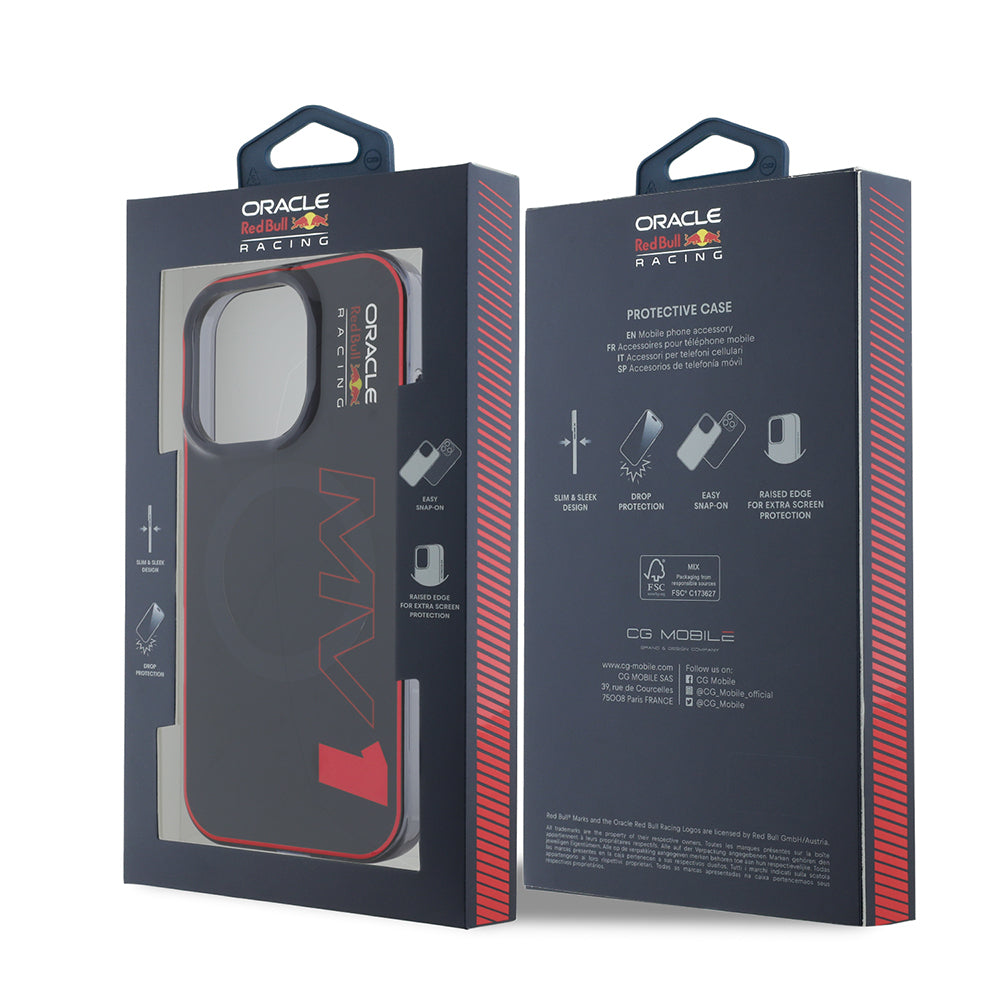 iPhone 16 Pro Max Kılıf Redbull Orjinal Lisanslı M-safe Şarj Özellikli Çift Katmanlı Sert PC Büyük Boy MV Kapak