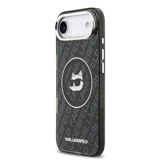 Apple iPhone 17 Air Kılıf Karl Lagerfeld Orjinal Lisanslı IML Baskılı Choupette Heads Kapak