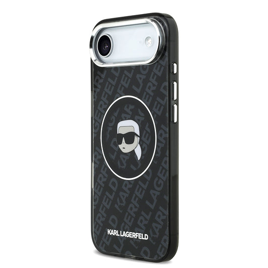 Apple iPhone 17 Air Kılıf Karl Lagerfeld Orjinal Lisanslı IML Baskılı KL Heads Kapak