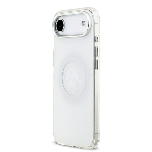 Apple iPhone 17 Air Kılıf Mercedes Benz Orjinal Lisanslı M-safe Şarj Özellikli Buzlu PC Nostaljik Yıldız Dizayn Kapak