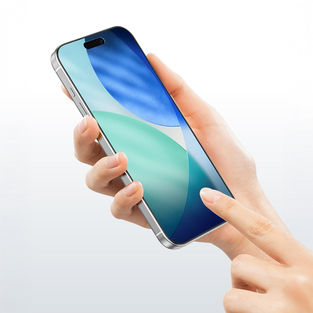 iPhone 17 Amazingthing Radix Parmak İzi Bırakmayan Temperli Cam Ekran Koruyucu