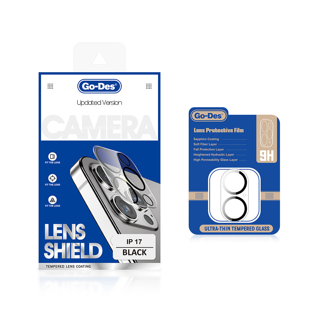 iPhone 17 Go Des Lens Shield CL-14 Kamera Lens Koruyucu