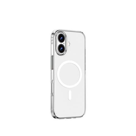 iPhone 17 Kılıf M-safe Şarj Özellikli Wiwu YXK-208 Invisible Ultra Sert PC Kapak