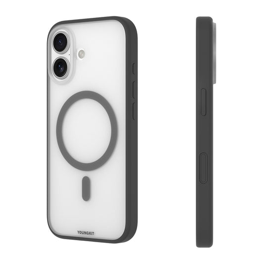 iPhone 17 Kılıf M-safe Şarj Özellikli Youngkit Clear Serisi Kapak