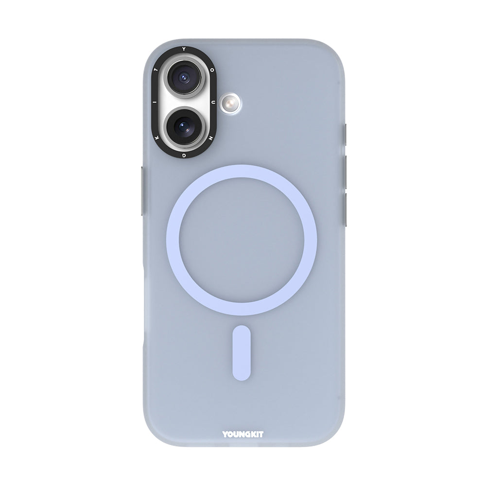 iPhone 17 Kılıf M-safe Şarj Özellikli Youngkit Hidden Sand Serisi Kapak