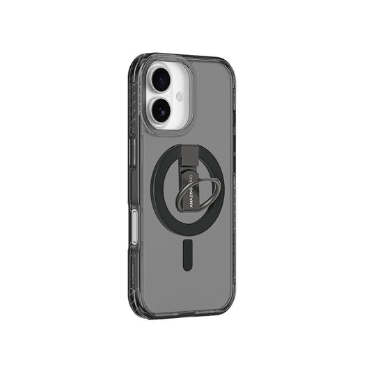 iPhone 17 Kılıf M-safe Şarj Özellikli Yüzük Standlı Amazingthing Titan Pro Serisi Kapak
