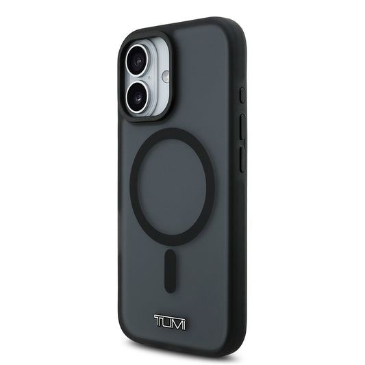 iPhone 17 Kılıf TUMI Orjinal Lisanslı M-safe Şarj Özellikli Buzlu Transparan Kapak