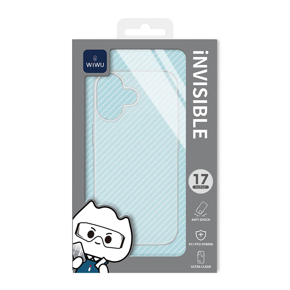 iPhone 17 Kılıf Wiwu YXK-206 Invisible Sert PC Kapak