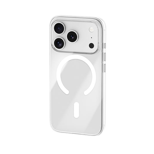 iPhone 17 Pro Kılıf M-safe Şarj Özellikli Benks Crystal Serisi Şeffaf Kapak