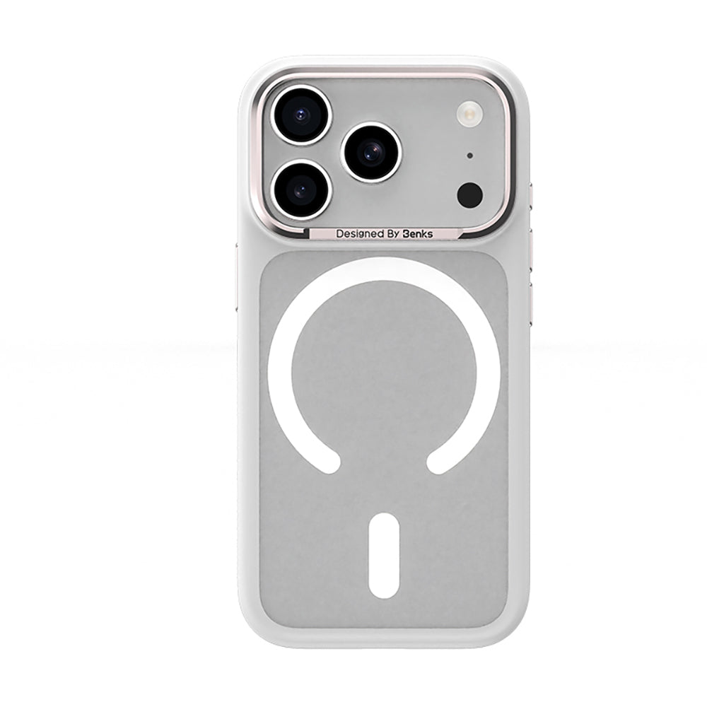 iPhone 17 Pro Kılıf M-Safe Şarj Özellikli Benks Mist C-Magnet Kapak