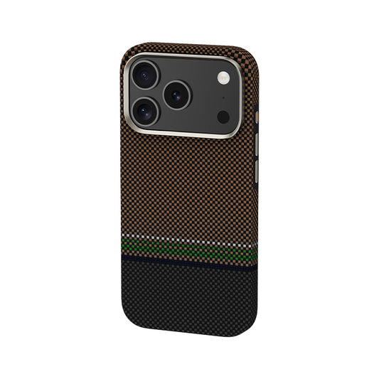 iPhone 17 Pro Kılıf M-safe Şarj Özellikli Karbon Fiber Tasarımlı Benks Prestige ArmorPro Kevlar Kapak