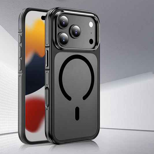 Apple iPhone 17 Pro Kılıf M-safe Şarj Özellikli Mat Görünümlü Wlons Vevo Kapak