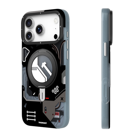 Apple iPhone 17 Pro Max Kılıf M-safe Şarj Özellikli Youngkit Starship Serisi Kapak