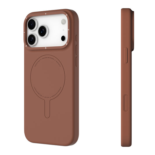 Apple iPhone 18 Pro Kılıf M-Safe Şarj Özellikli Youngkit Morandi Serisi Kapak