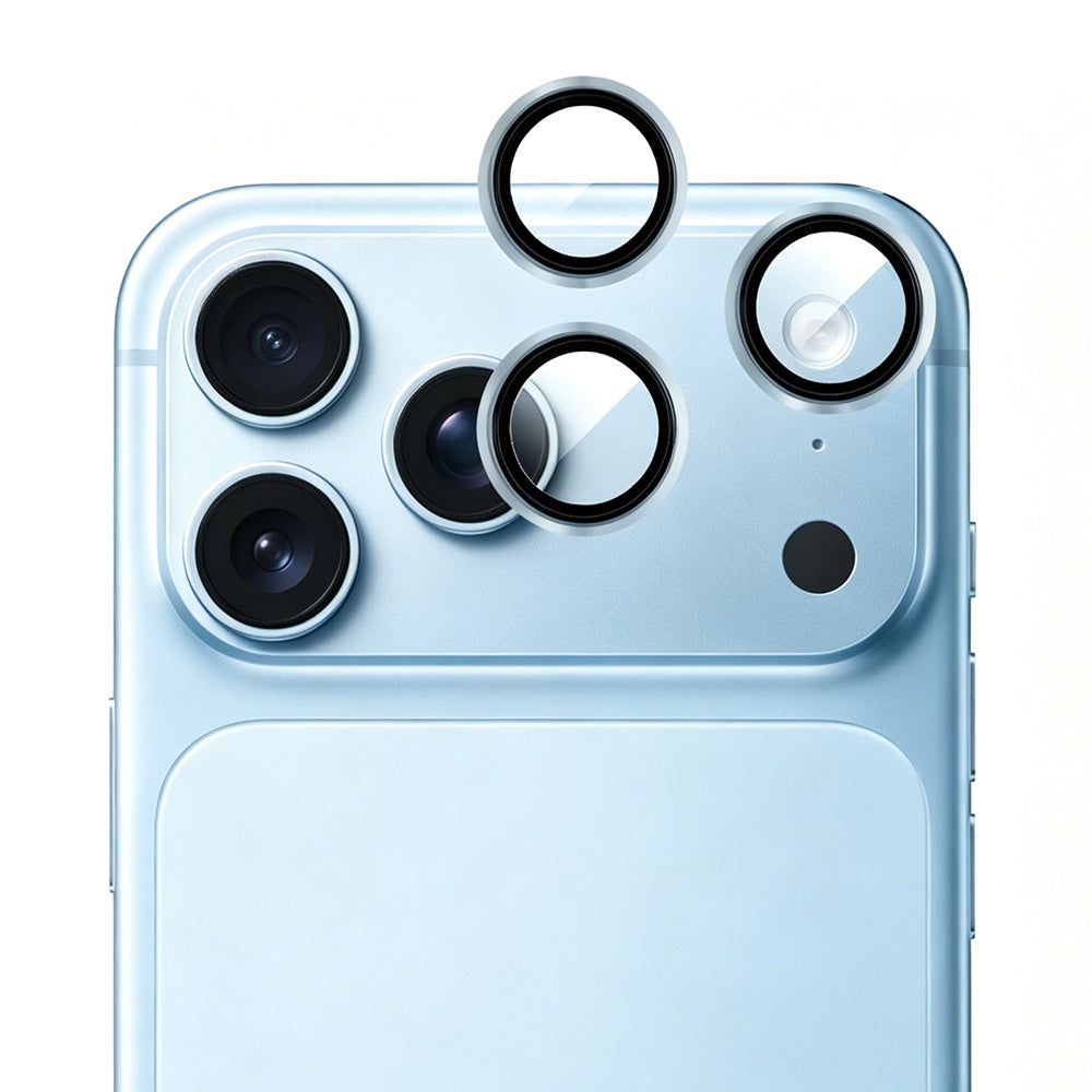 Apple iPhone 18 Pro Mohseven Sapphire One by One Alüminyum Safir Kamera Lens Koruyucu