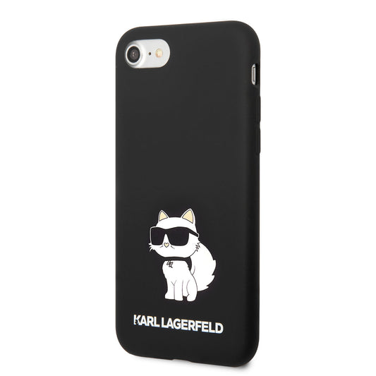 iPhone 7 Kılıf Karl Lagerfeld Silikon Choupette Dizayn Kapak