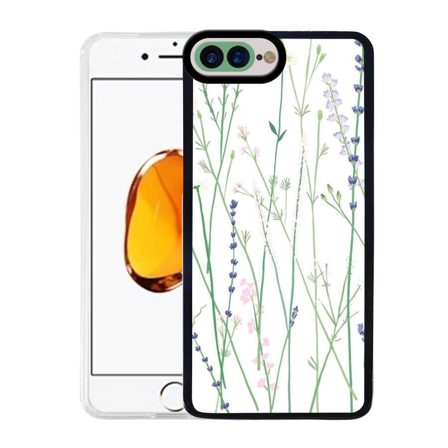 Apple iPhone 7 Plus Kılıf Zore M-Fit Desenli Kapak