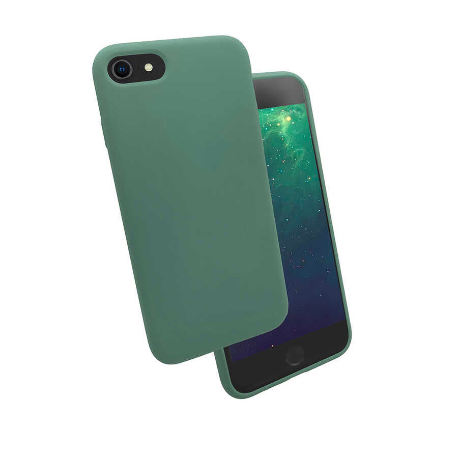 Apple iPhone SE 2020 Kılıf Zore Silk Silikon