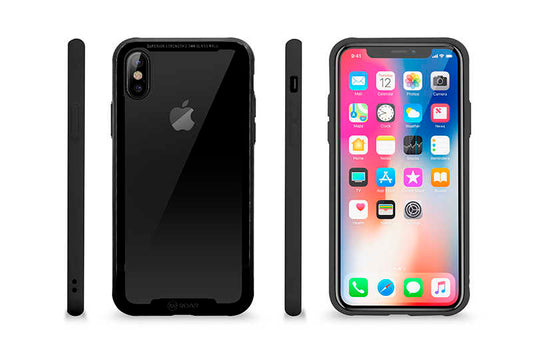 iPhone XS 5.8 Kılıf Roar Glassoul Airframe Kapak