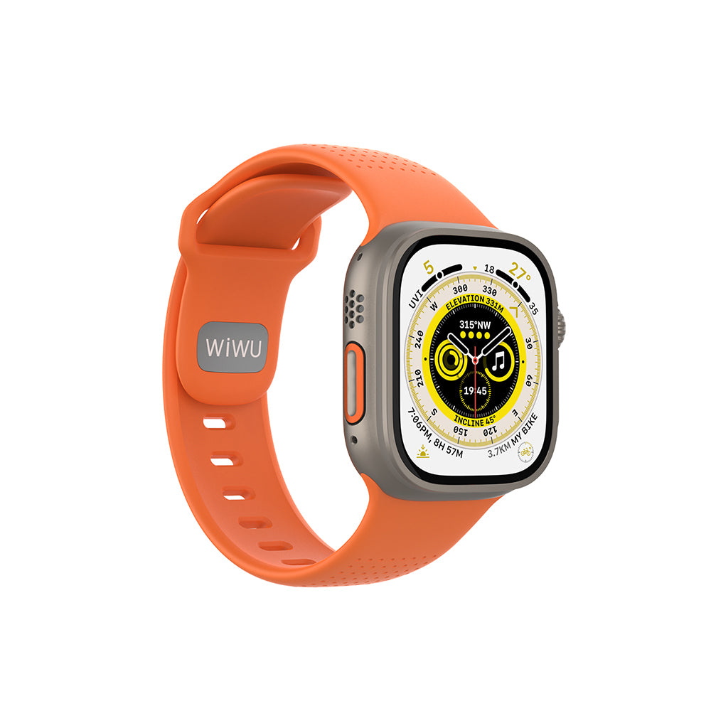 Apple Watch 10 46mm Wiwu Wi-WB0201 Comf Secur Serisi Silikon Kordon