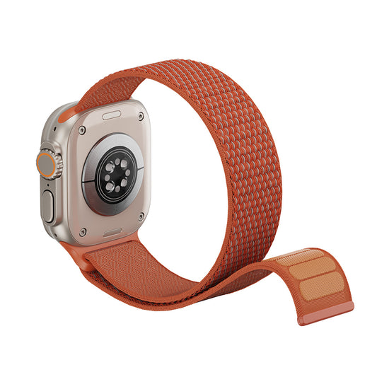 Apple Watch 42mm Kordon Wiwu WB501 CloudFlex Serisi Hasır Örgü Strap Kayış