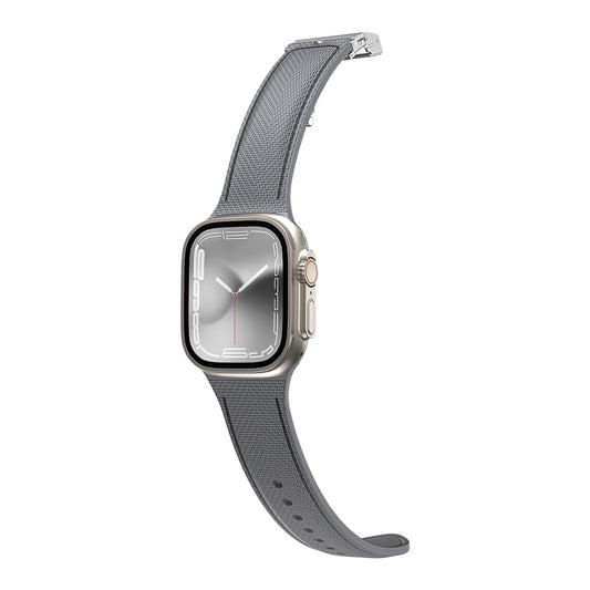 Watch Ultra 49mm Amazingthing Titan Swift Deri Dokulu Silikon Kordon